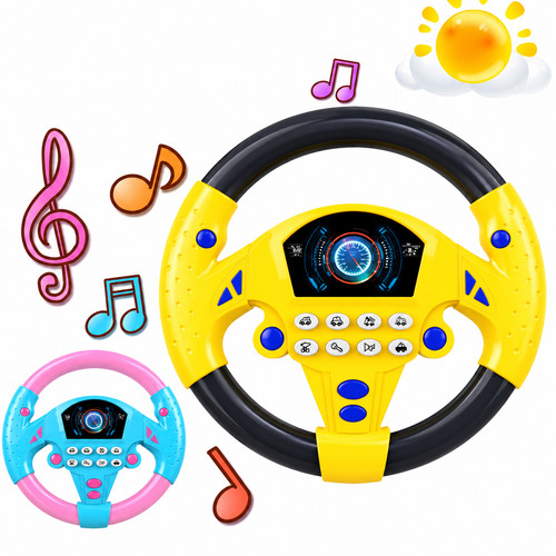 Kids steering wheel toy - kids,