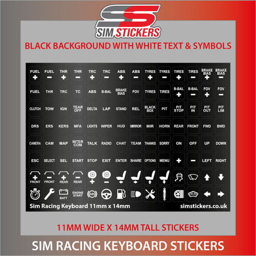 Black stickers for car - stickers,